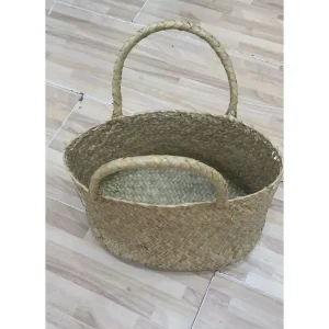 Basket (Jute / Bamboo) - Diameter 25 cm