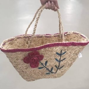 Floral Basket -Palm Leaf  30 CM Length , 22 CM Height