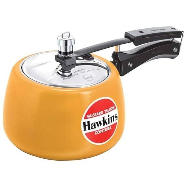 HAWKINS-CONTURA-3-LITRE-COOKER-CERAMIC-COATED-MUSTARD-YELLOW-CMY30-Kitchen-Appliances-Pressure-Cookers HAWKINS-CONTURA-3-LITRE-COOKER-CERAMIC-COATED-MUSTARD-YELLOW-CMY30-Kitchen-Appliances-Pressure-Cookers