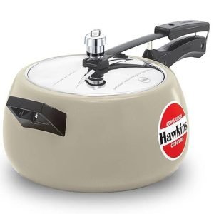 HAWKINS CONTURA 5 LITRE PRESSURE COOKER-CERAMIC COATED-GREEN APPLE COLOUR -CAG50