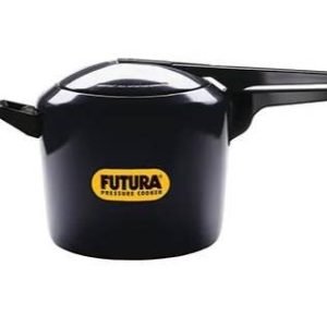 HAWKINS-FUTURA 7 LITRE PRESSURE COOKER WITH ADVANCED AUTOMATIC PRESSURE RELEASE - BLACK -FP7T
