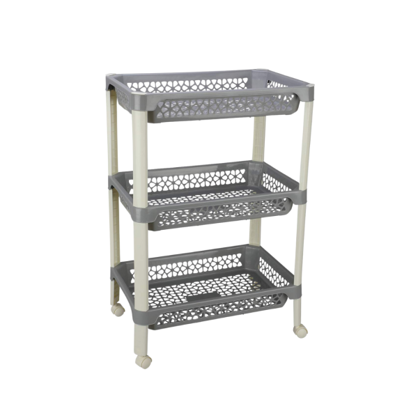 KOLORR-FLORINA-RECTANGULAR-TROLLY-MEDIUM-WITH-WHEELS-3-RACK-Containers-amp-Storage