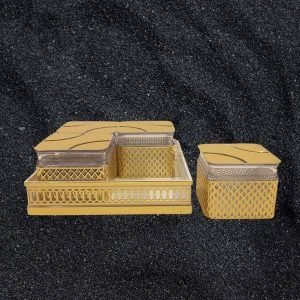 MULTIPURPOSE DRY FRUIT/NUT JAR WITH TRAY -REVOLVING-360-ASTILLO 4