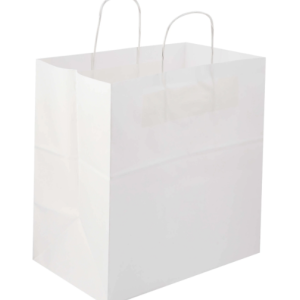 Paper Bag -White  Color (5pcs)32x20x33 cm