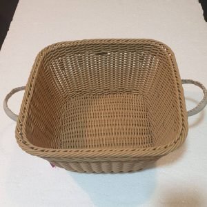 Square Basket With Handle , 26*26 CM
