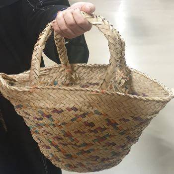 Vintage-Shopping-Bag-Hand-Woven-35CM-Total-Height-Bamboo-Rattan-Products-Home-Needs-New-Arrivals