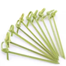 Bamboo Skewer knotted- 15 CM 100 PC x PCT
