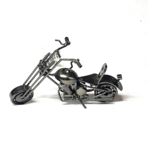 Metallic Vintage Motor Cycle-8cm Height 17cm Width-Show Piece