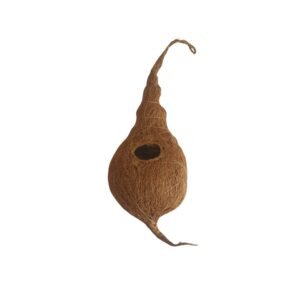 Bird Nest Single -48cm Height -Coconut Fiber Nest – Eco Friendly Hanging Bird House