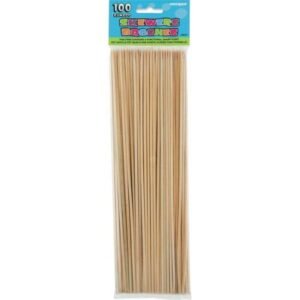Bamboo Skewers (0.5*40cm)- 100 Pcs