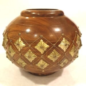 Wooden Pot 24cm Height 27cm Dia