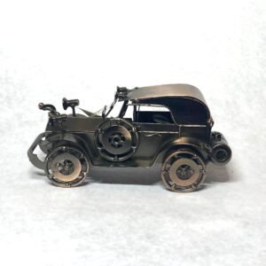 Metallic Vintage Car -10cm Height 21cm Length-Show Piece
