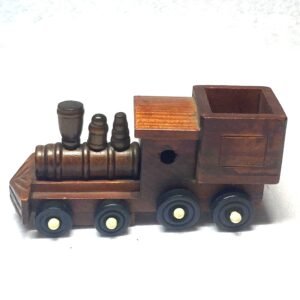 Wooden Train Engine- 14cm Length*6cm Height-Show Piece
