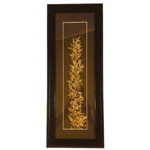 Herbarium-Herbal Art Wooden Framed-Dry Plants And Flowers Work-49cm Height-19cm Width-1cm Thickness