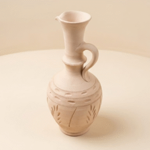 Handcrafted Terracotta Water Jug with Handle-38 CM Height
