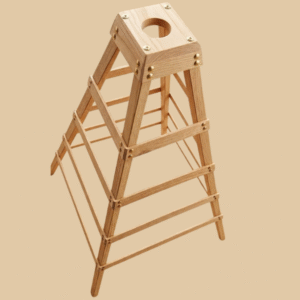 Wooden Bukhoor-Cloth Perfuming Stand-Kandoora-Thobe- Abaya Etc-90 CM Height