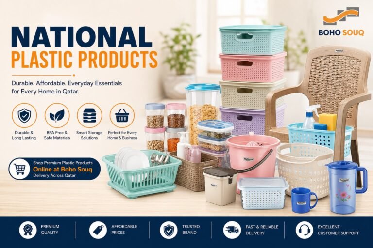 National Plastic Products in Qatar – Durable, Affordable & Everyday Essentials 
